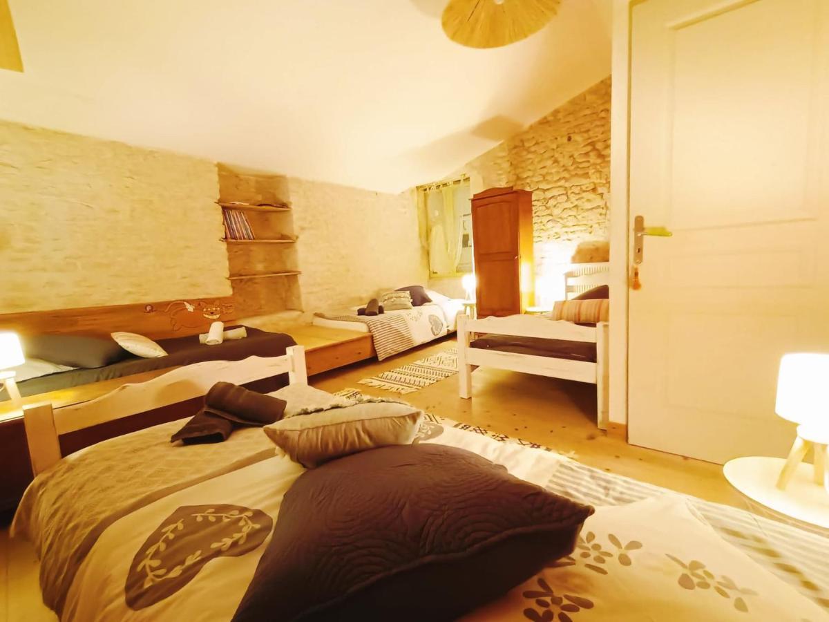 Gite 3 Etoiles Avec Spa, 2 Chambres Le Logis De Pearl Salles-sur-Mer Eksteriør bilde
